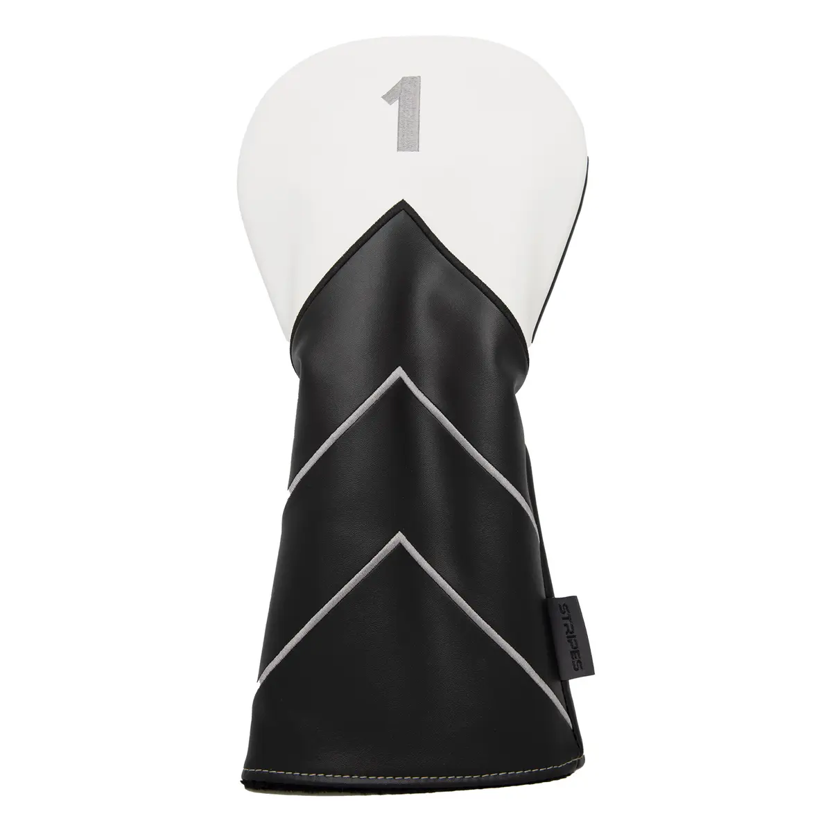 Headcover Driver Hvit Svart