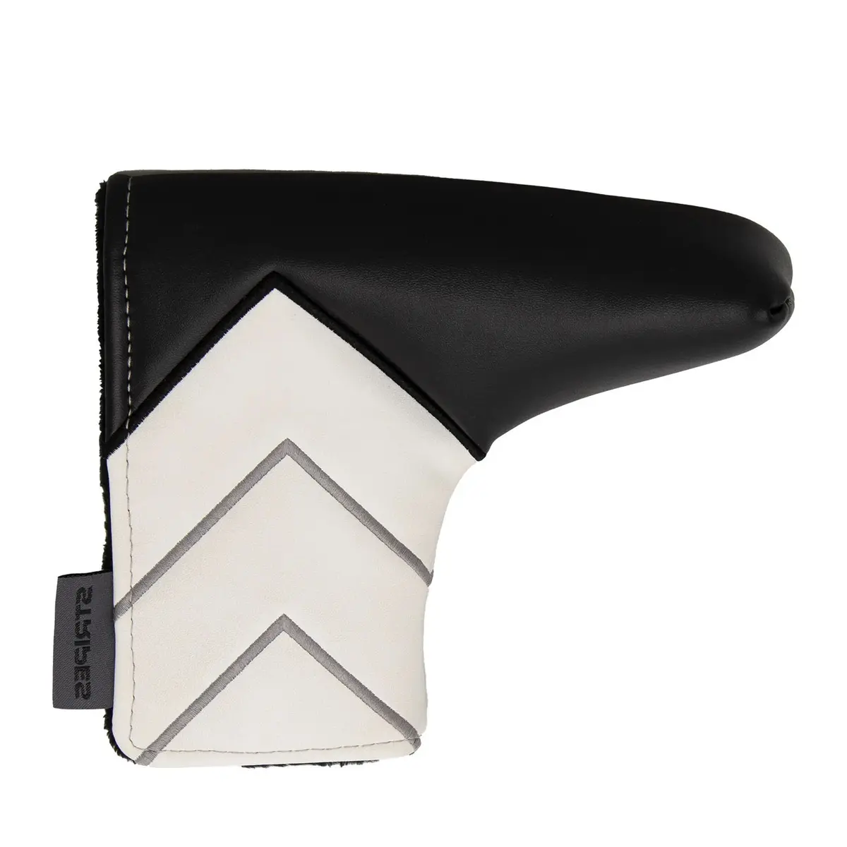 Headcover Putter Blade Hvit Svart