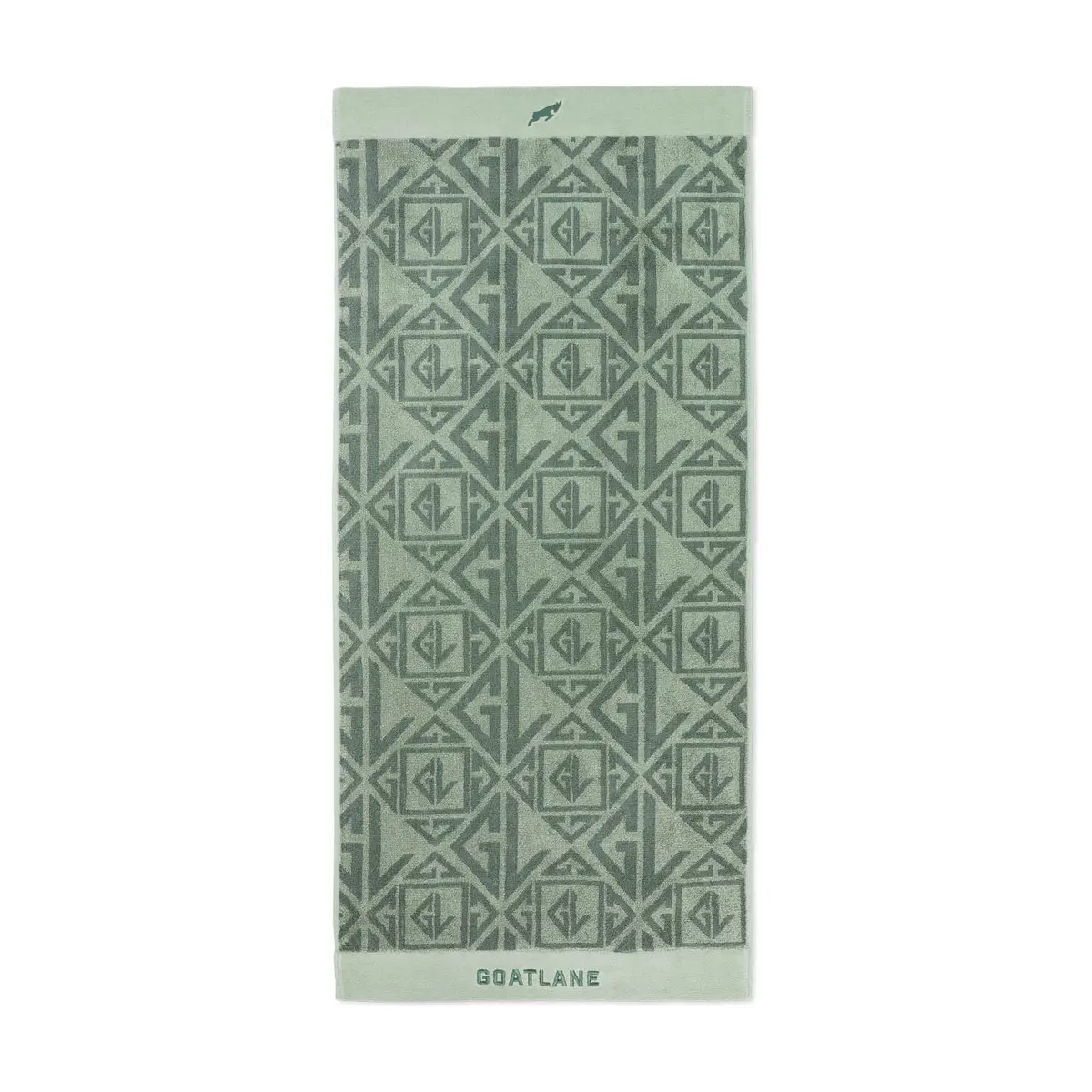 The Jacquard Golf Towel Grønn