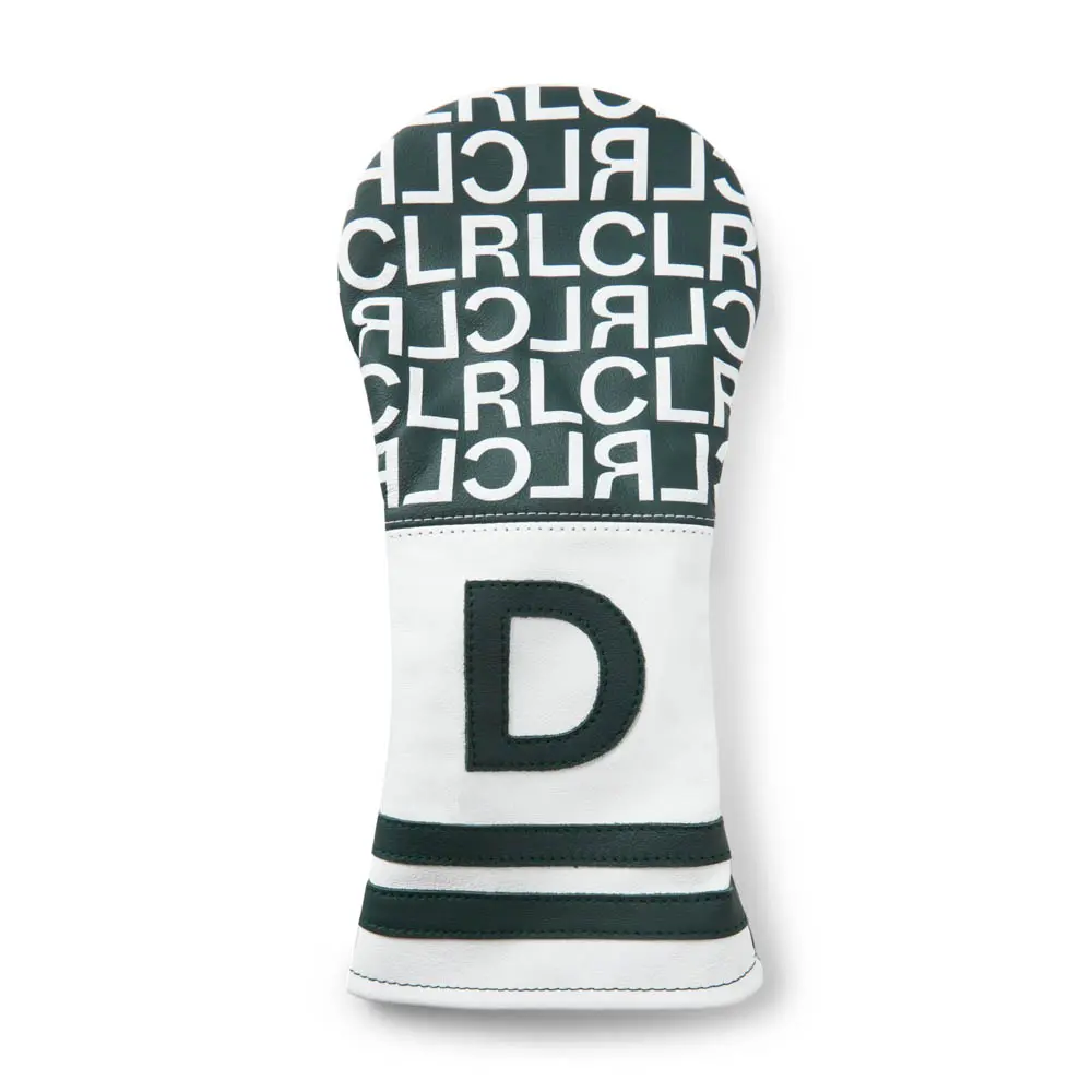 Headcover Driver Hvit Grønn