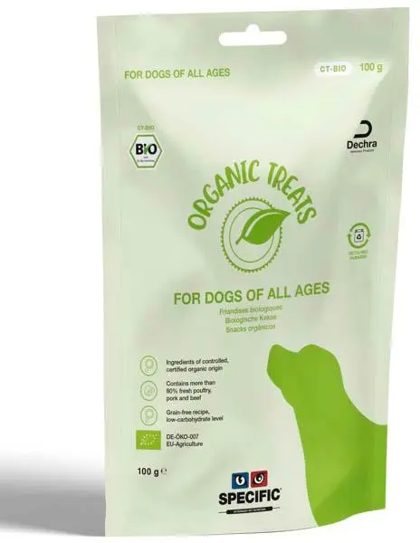 CT-BIO ORGANIC TREATS 100g
