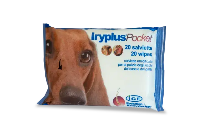 Iryplus Øyevask Wipes til Dyr, 1x20 stk