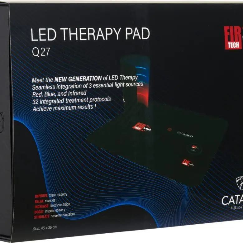 CATAGO FIR-Tech LED Therapy Pad Q27, 46 x 36cm