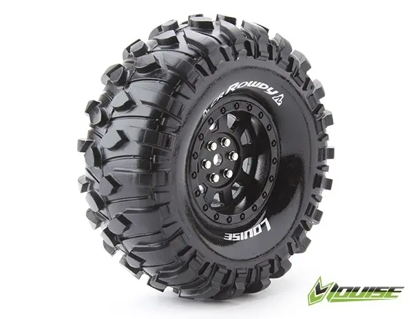 Louise Tire & Wheel CR-Rowdy 1.9 Black (2)