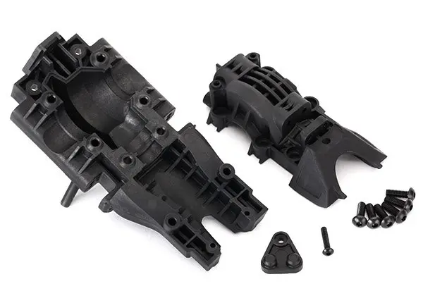 TRX-8629 Bulkhead Rear Upper & Lower