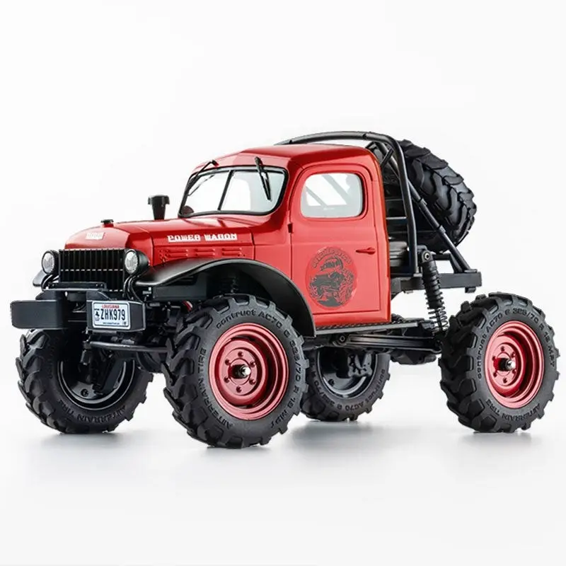FMS FCX24 Power Wagon 1/24 Crawler Rød