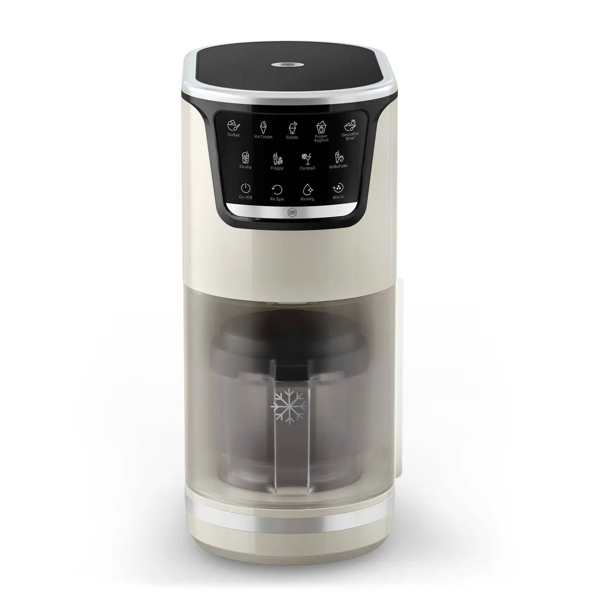 OBH Nordica Dolci Gelato Ice cream maker Beige