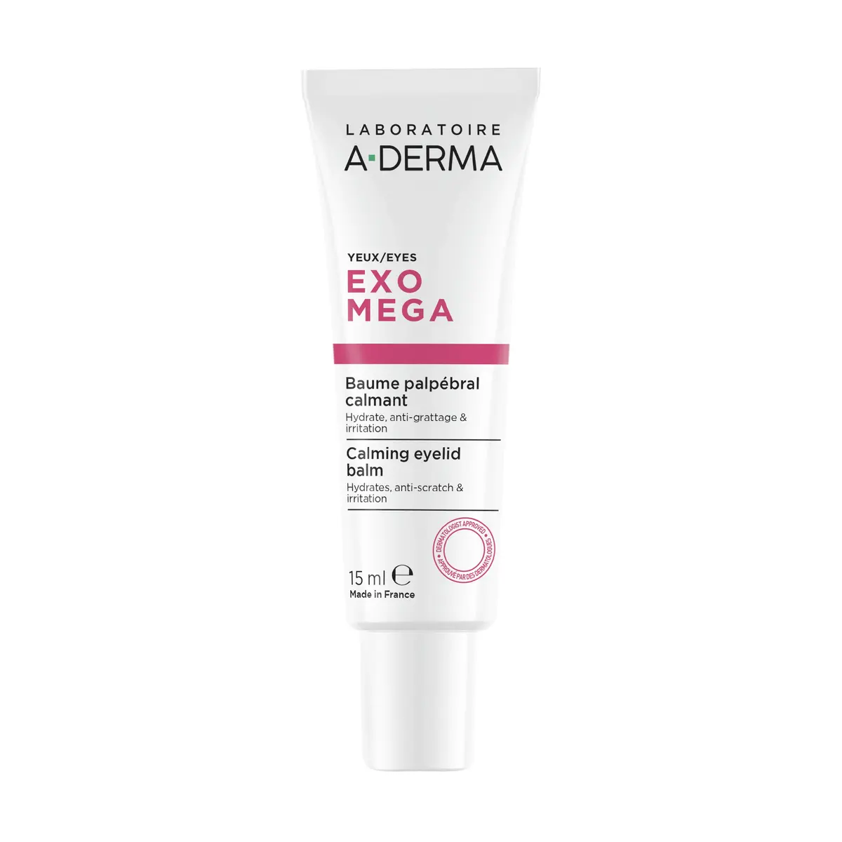 A-Derma Exomega Calming Eye Lid Balm, 15 ml
