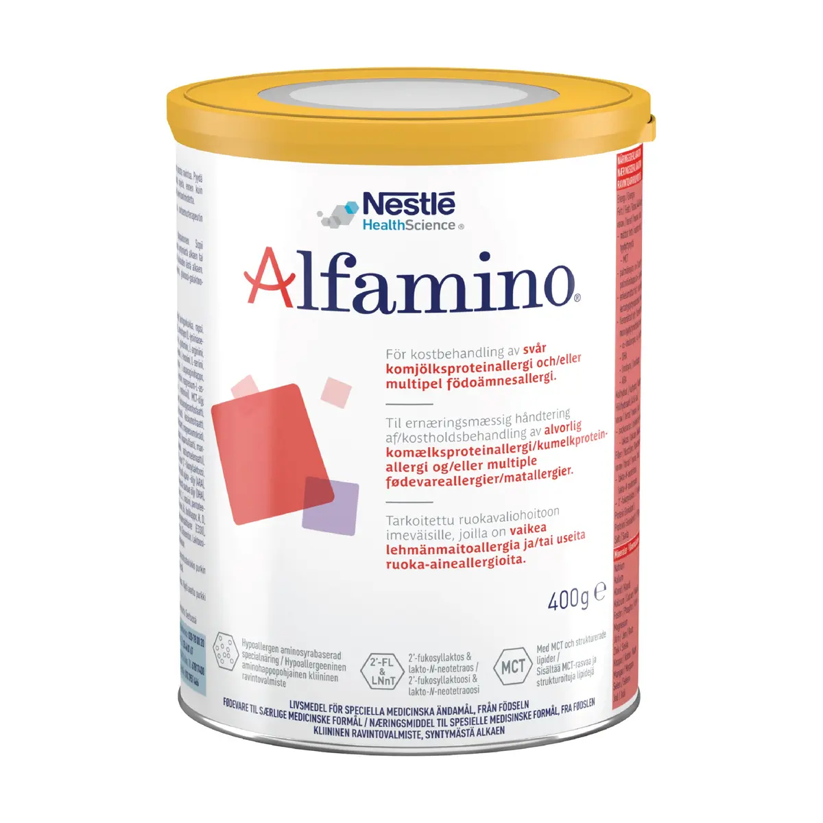 Alfamino Spesialnæring ved alvorlig matallergi pulver, 400 g