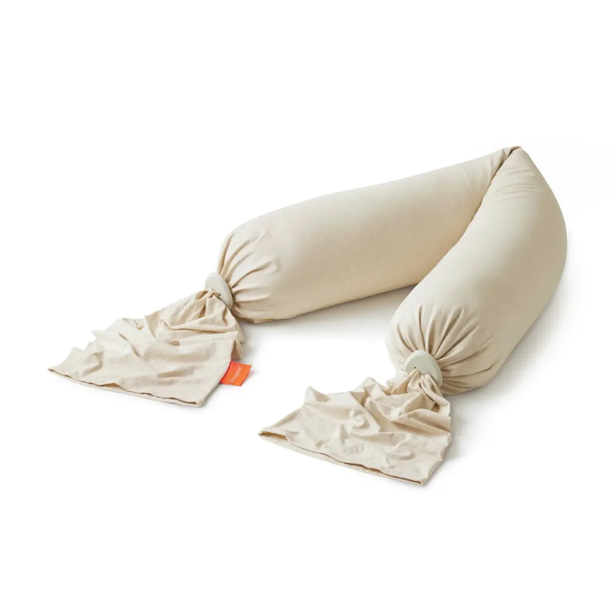 bbhugme Pregnancy Pillow, Soft White, 1 stk.