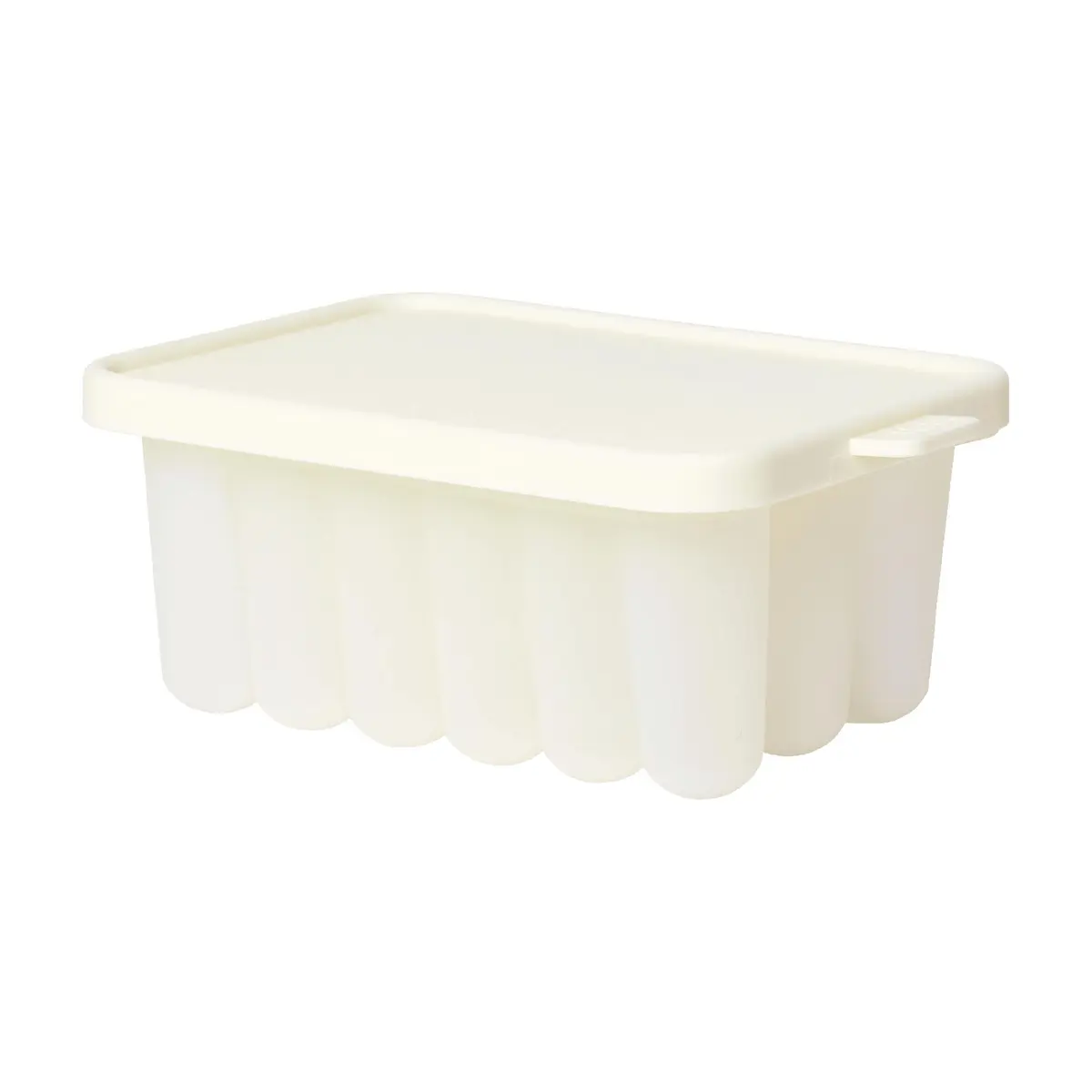 BIBS Baby Food Freezer Tray, Ivory, 1 stk.