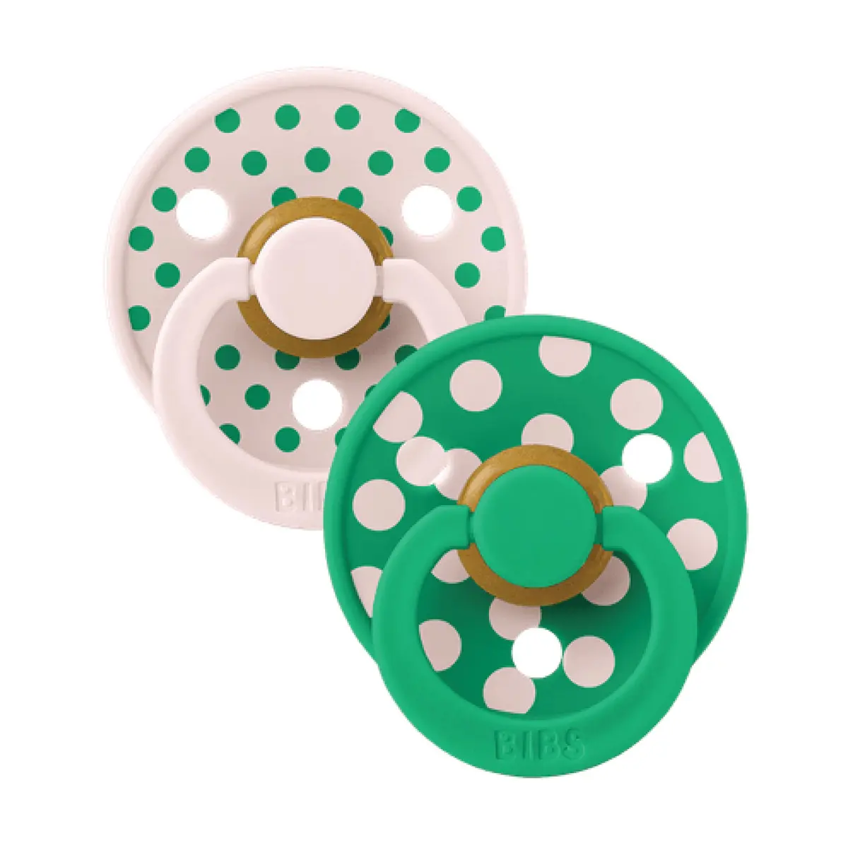 Smokker 2 stk- Colour Studio Polka Petal/Cactus str. 1