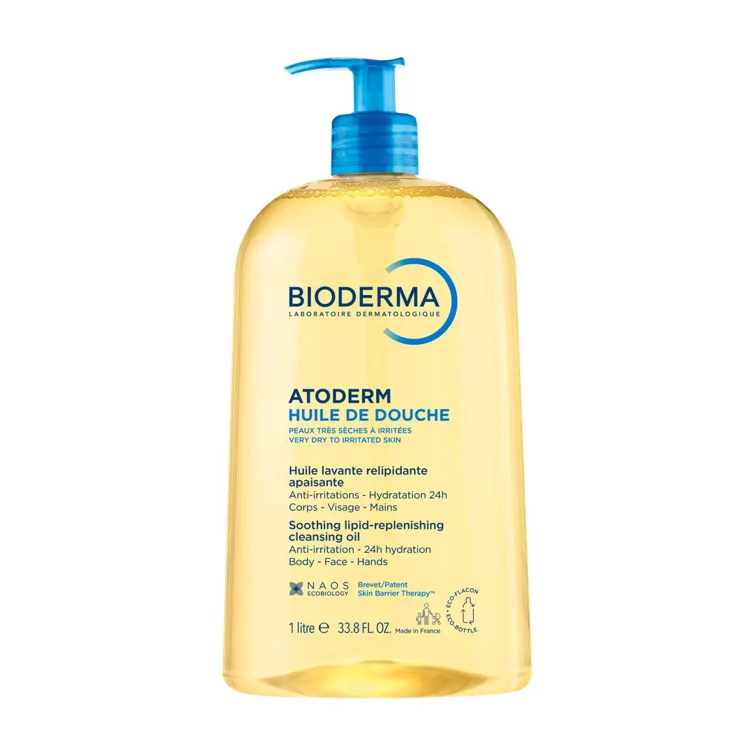 Bioderma Atoderm Huile de Douche Dusjolje, 1000 ml