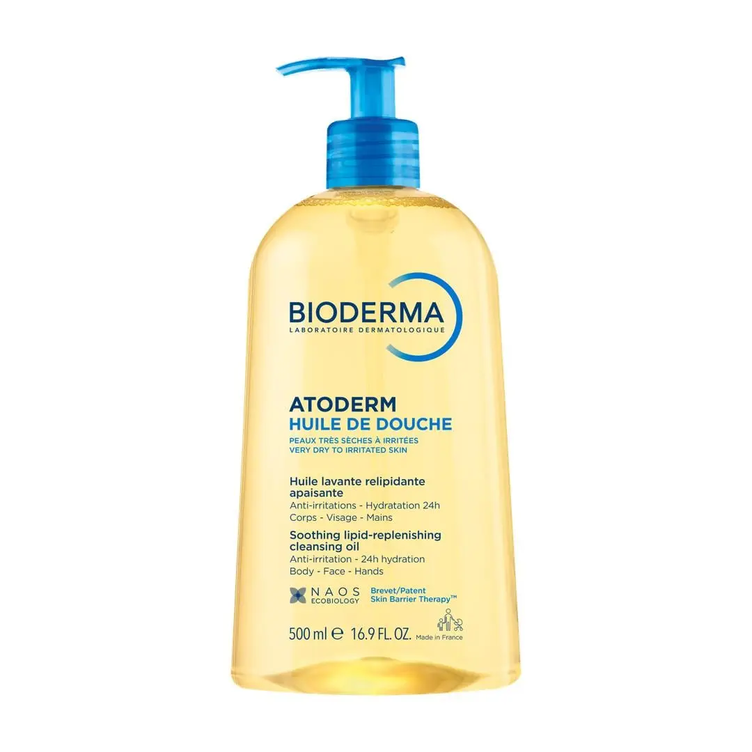 Bioderma Atoderm Huile de Douche Dusjolje, 500 ml