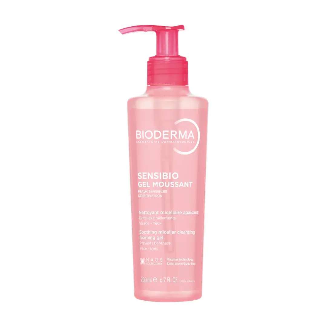 Bioderma Sensibio Gel Moussant Cleansing Gel, 200 ml