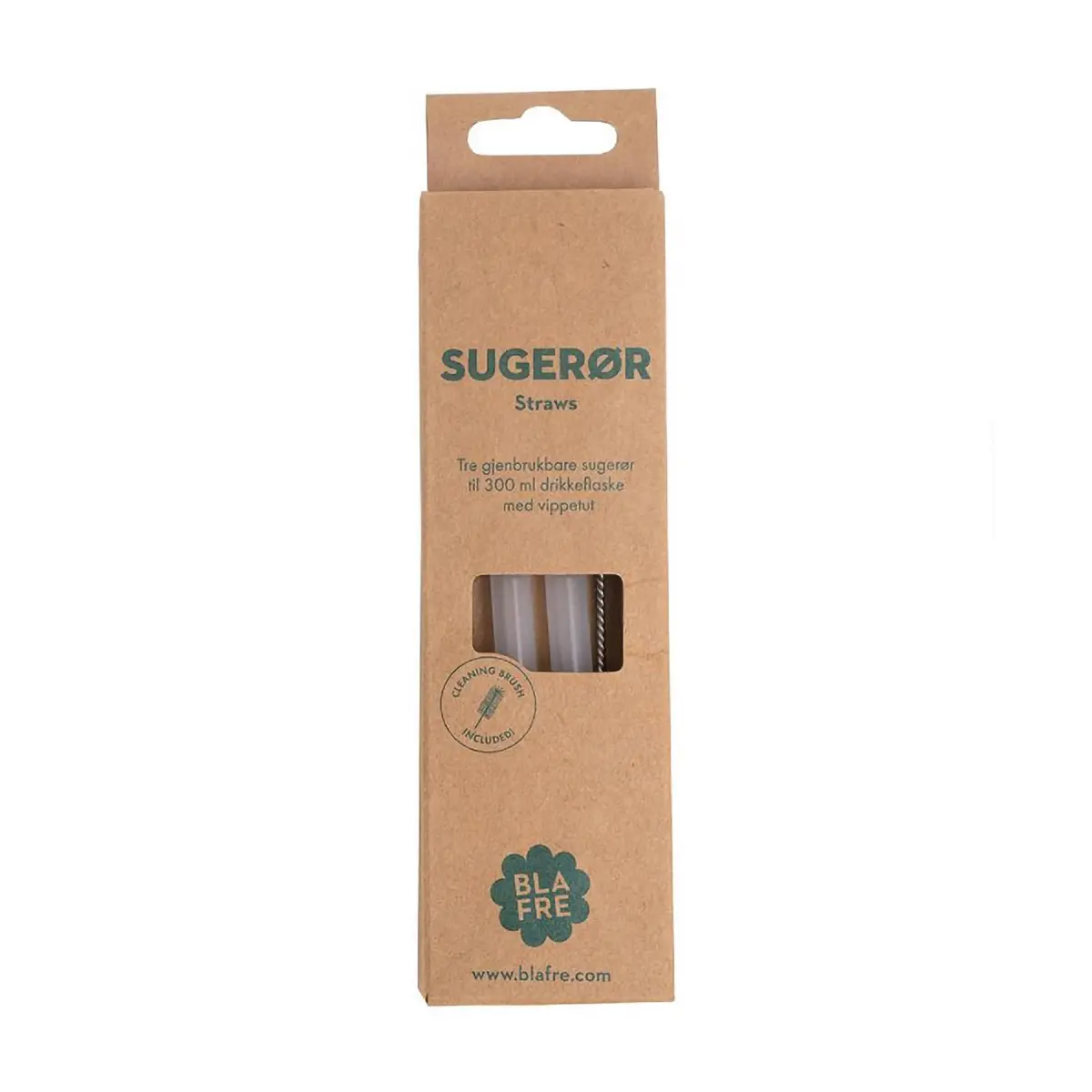 Blafre Sugerør til vippetut (300 ml), 3 stk.