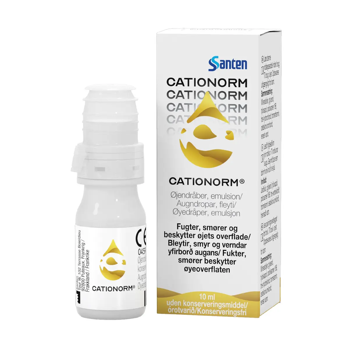Cationorm Øyedråper, 10 ml