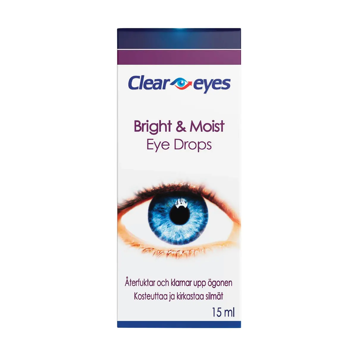 Cleareyes Bright & Moist Eye Drops, 15 ml