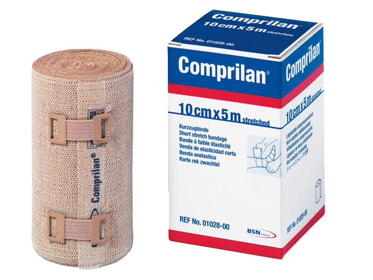 Comprilan Elastisk bandasje 10cm x 5m, 1 stk.