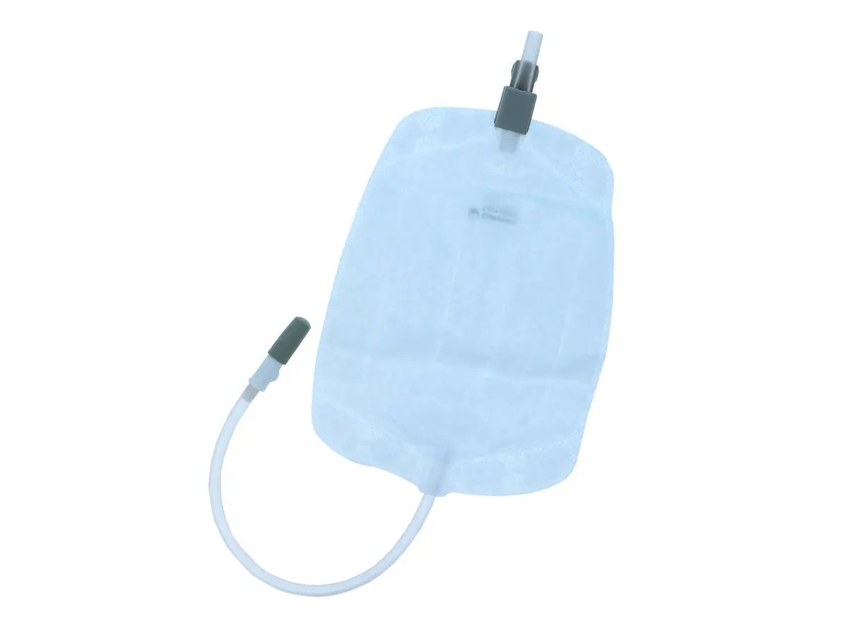 Conveen Flerkammer urinpose, 5173, Slange 30 cm, volum 600 ml, 10 stk.