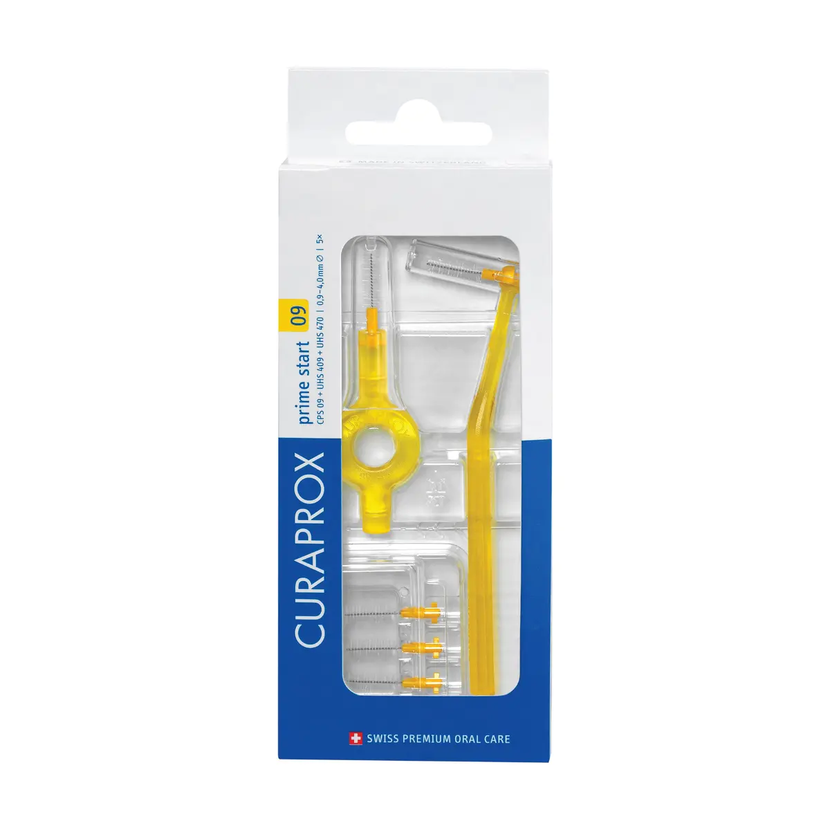 Curaprox Mellomromsbørste Startpakke, 0,9 mm / 4,0 mm, 1 stk.