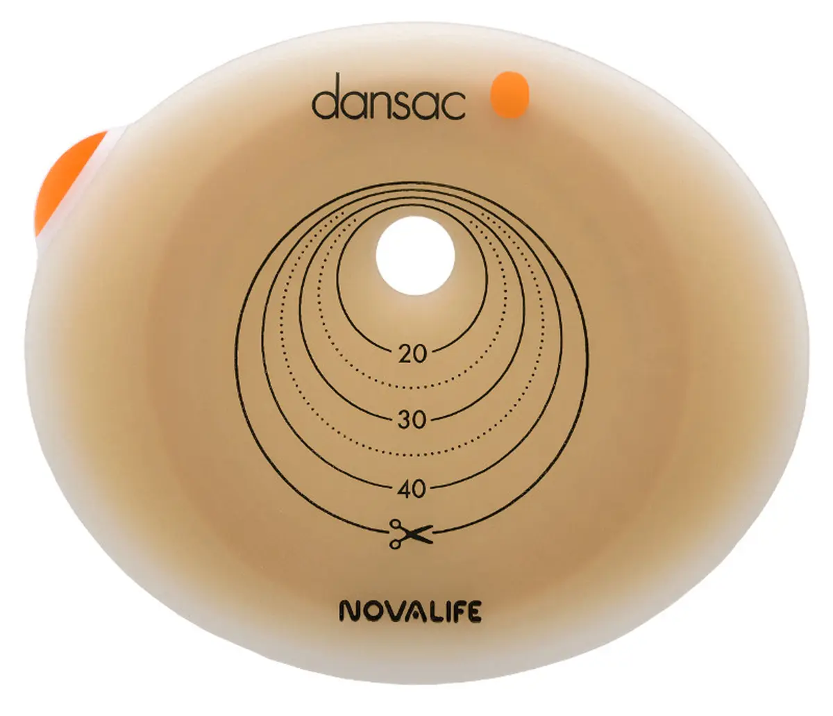 Dansac 1755-10 NovaLife 2 Hudplate, 5 stk.