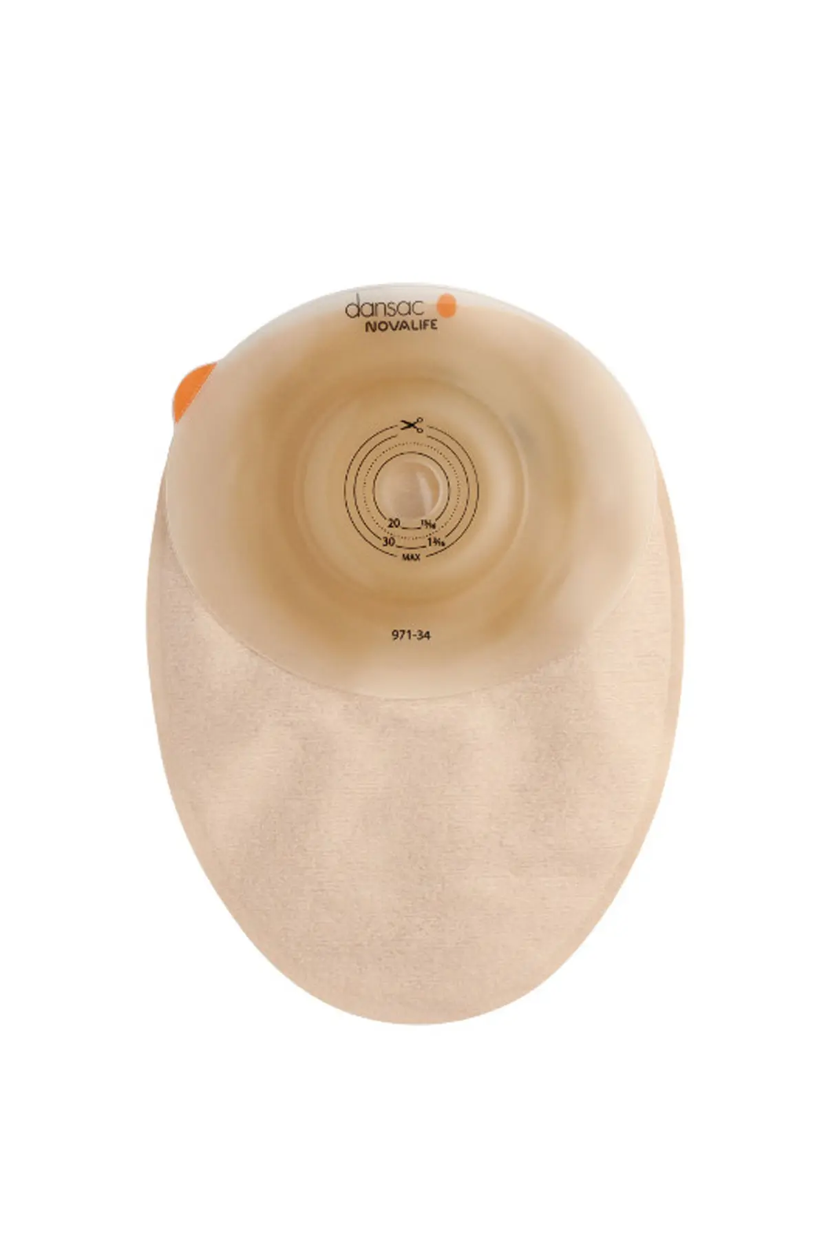 Dansac 971-34 NovaL 1 Lukket SoftConvex, 10 stk.
