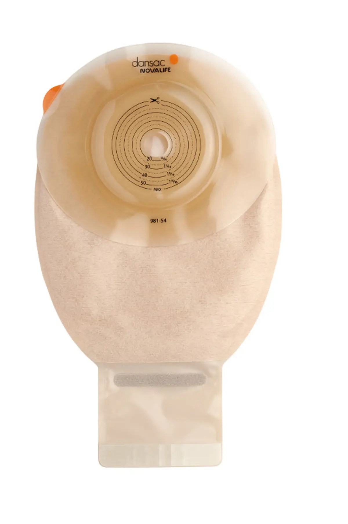 Dansac 981-54 NovaL 1 Tømbar SoftConvex, 10 stk.
