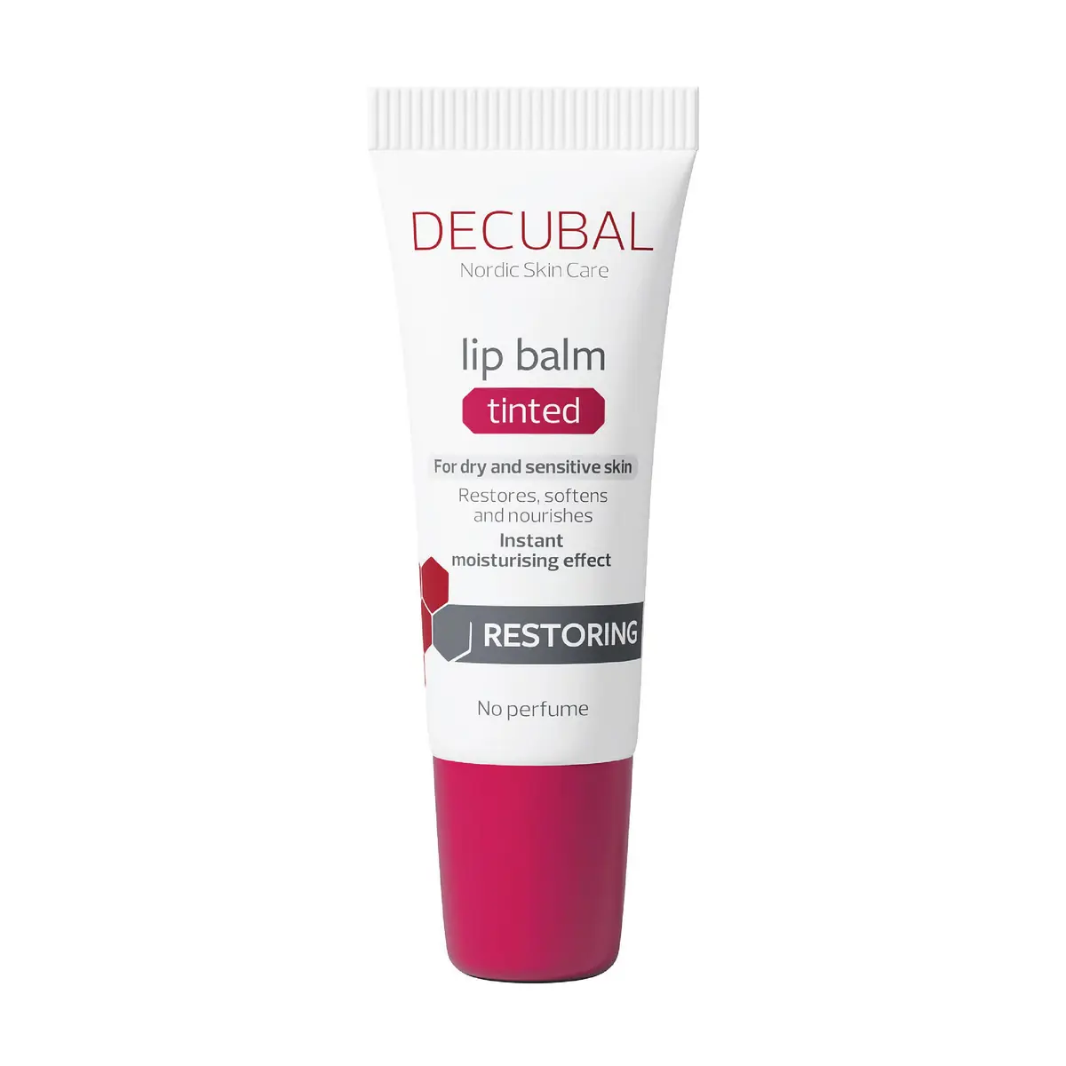 Decubal Restoring Lip Balm Tinted, 10 ml