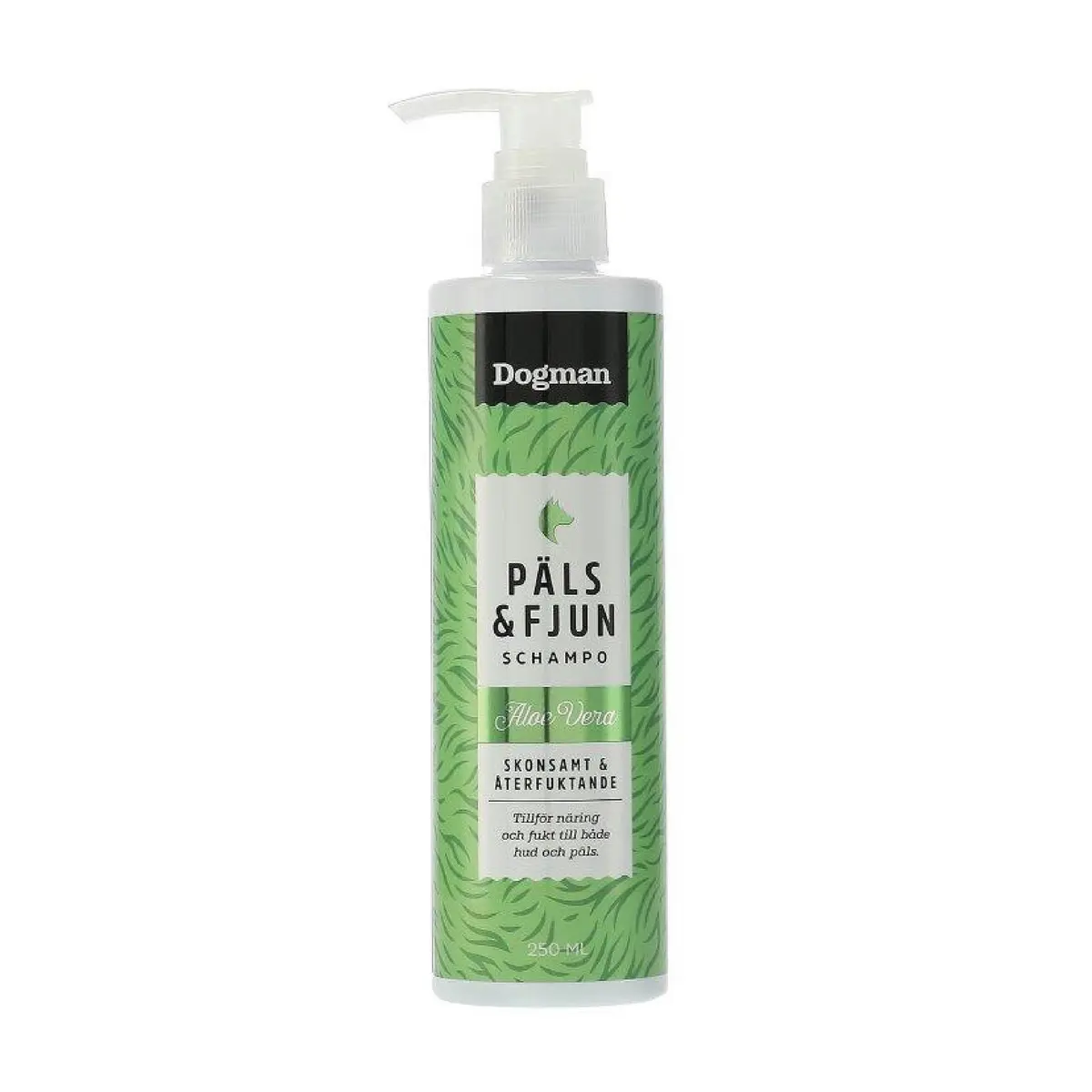 Dogman Fur & Fjun Hundesjampo Aloe vera, 250 ml