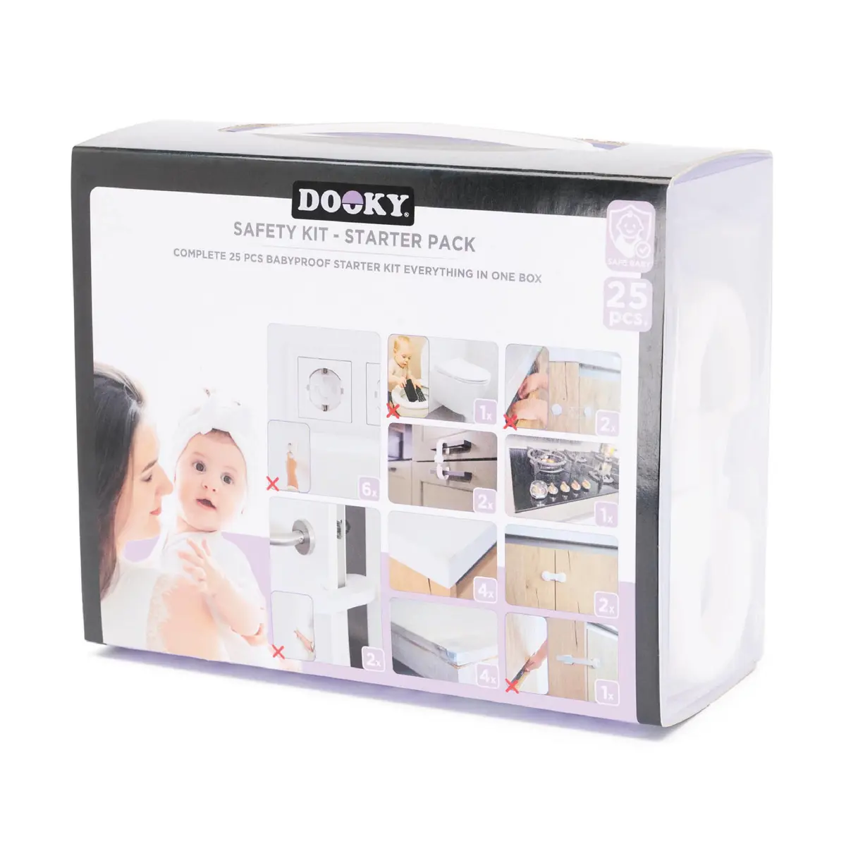 Dooky Hjemmesikring startpakke, 1 sett