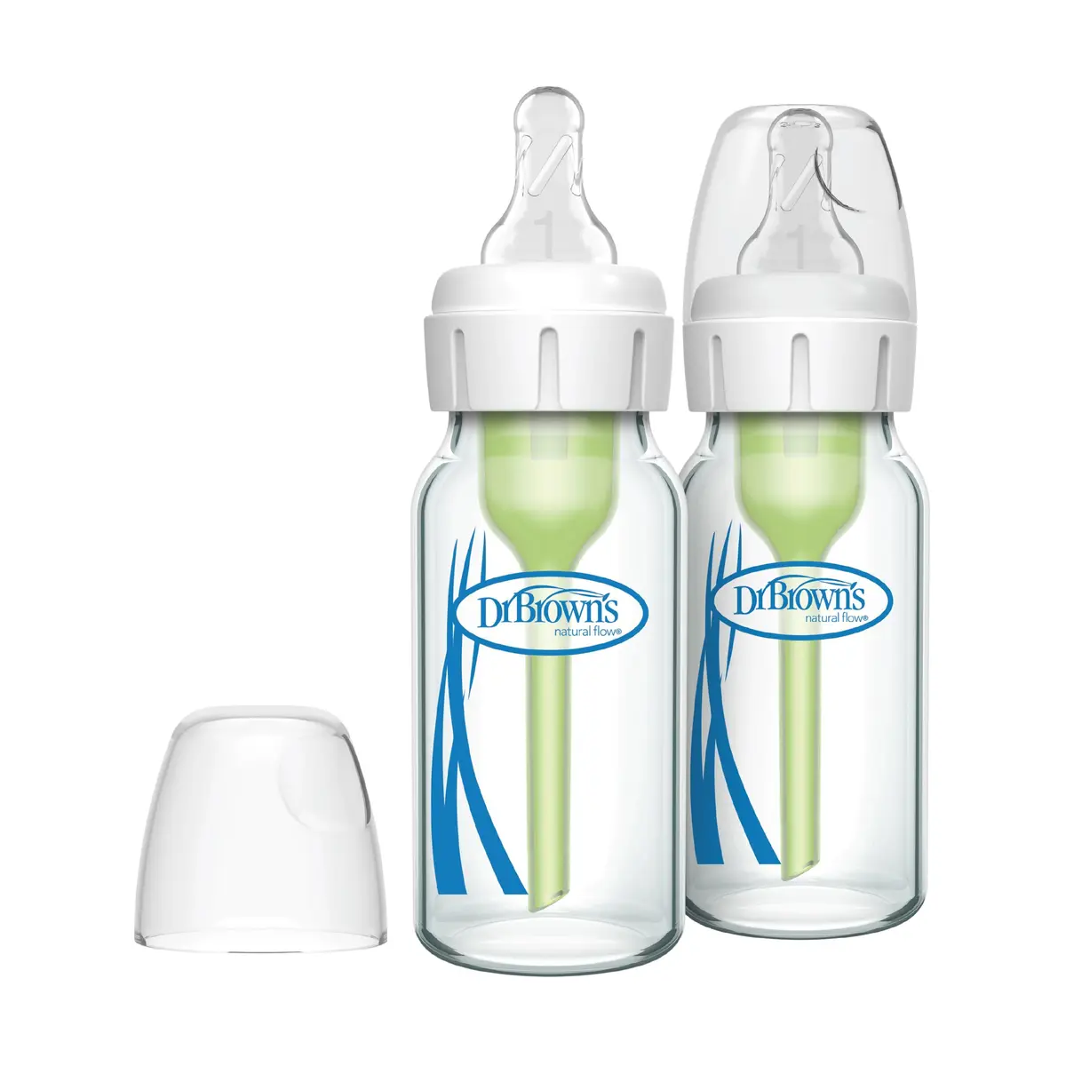 Dr. Brown's Option+ Narrow Glassflaske Standard, 2 x 120 ml
