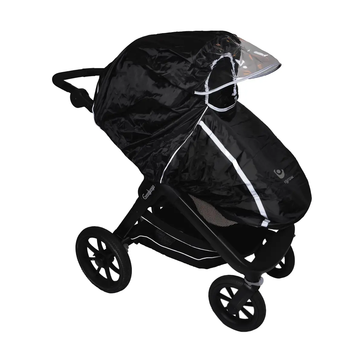 Easygrow Regntrekk, Svart, 1 stk.