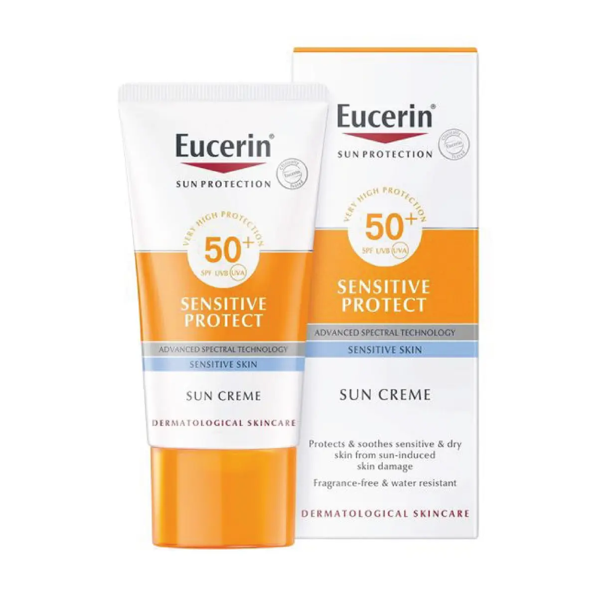 Eucerin Sun Sensitive Protect Creme SPF50+, 50 ml