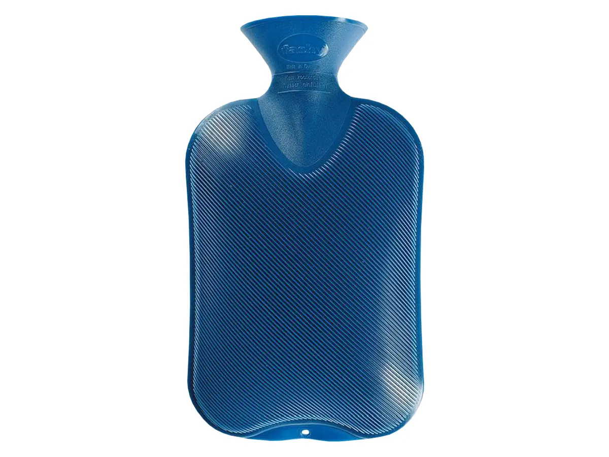 Fashy Varmeflaske, 2 liter, blå, 1 stk.