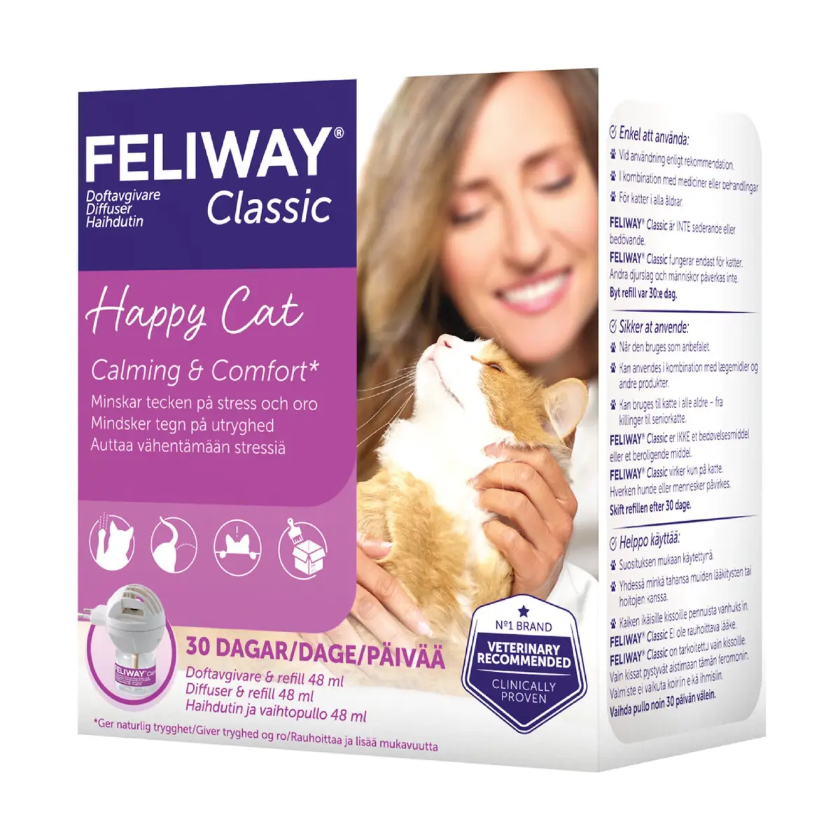 Feliway Classic Diffuser startpakke, 1 stk.