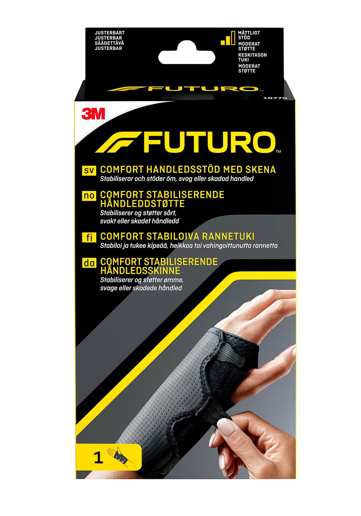 Futuro Comfort Håndleddstøtte, Onesize, 1 stk.