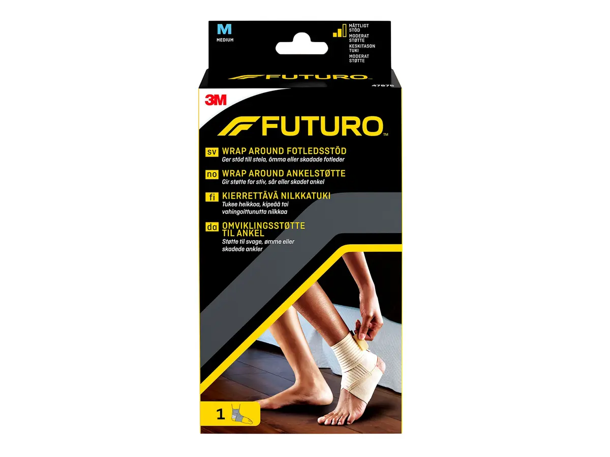 Futuro Wrap Around Ankelstøtte, Medium, 1 stk.