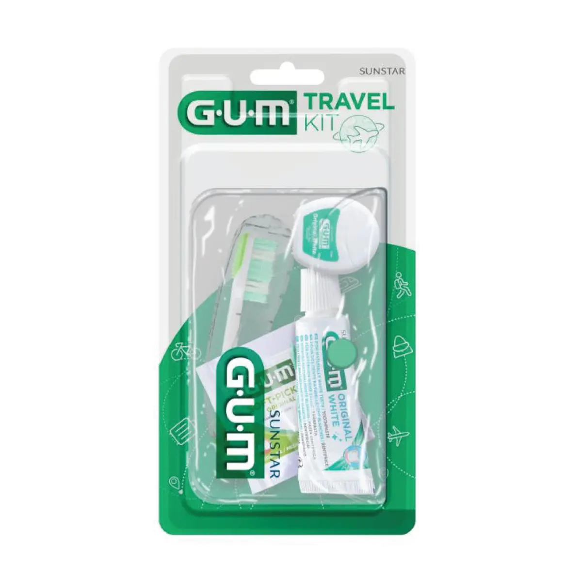 Gum Travel Munn Reisekit, 1 stk.