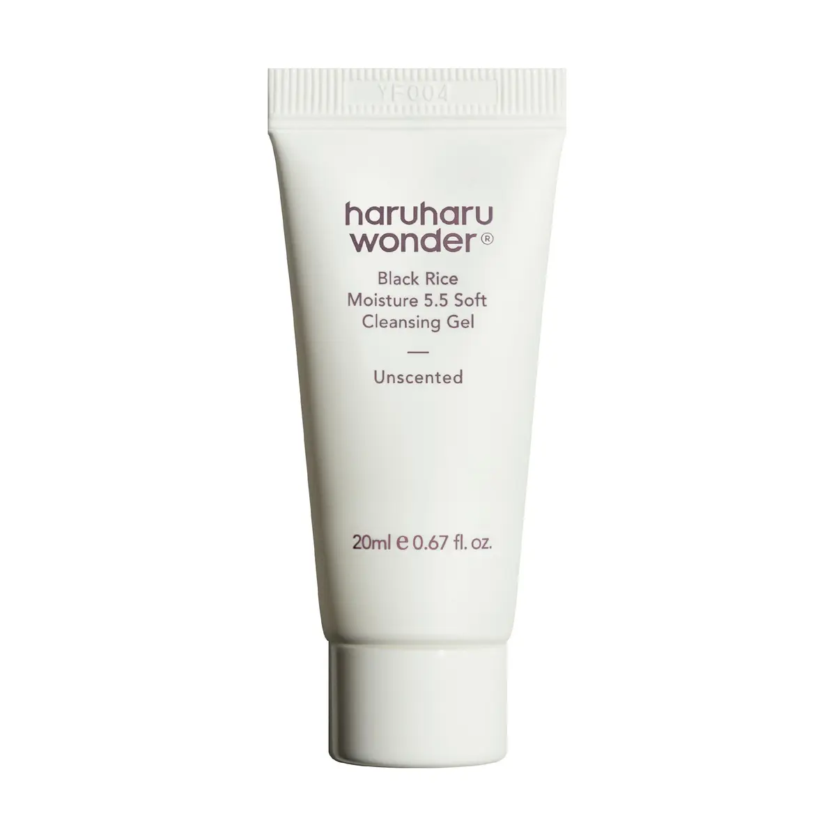 haruharu wonder Black Rice Moisture 5.5 Soft Cleansing Gel, 20 ml
