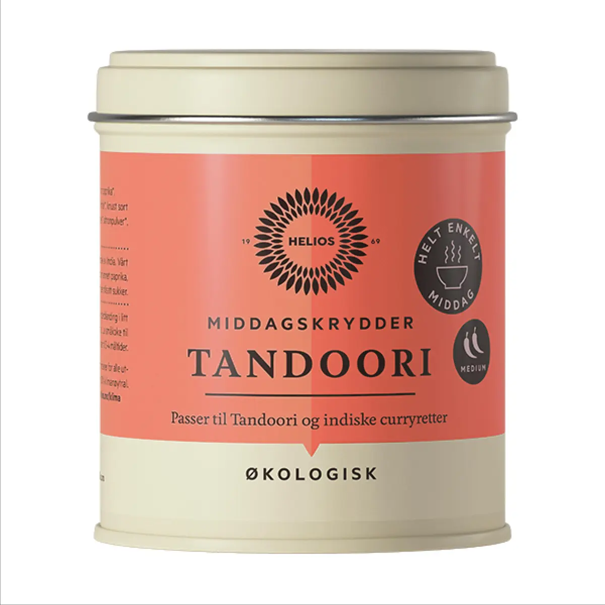 Helios Tandoori Spice Mix Økologisk, 60 g