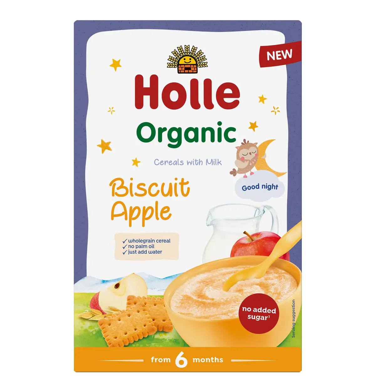 Holle Melk- og Fullkornsblanding, 250 g