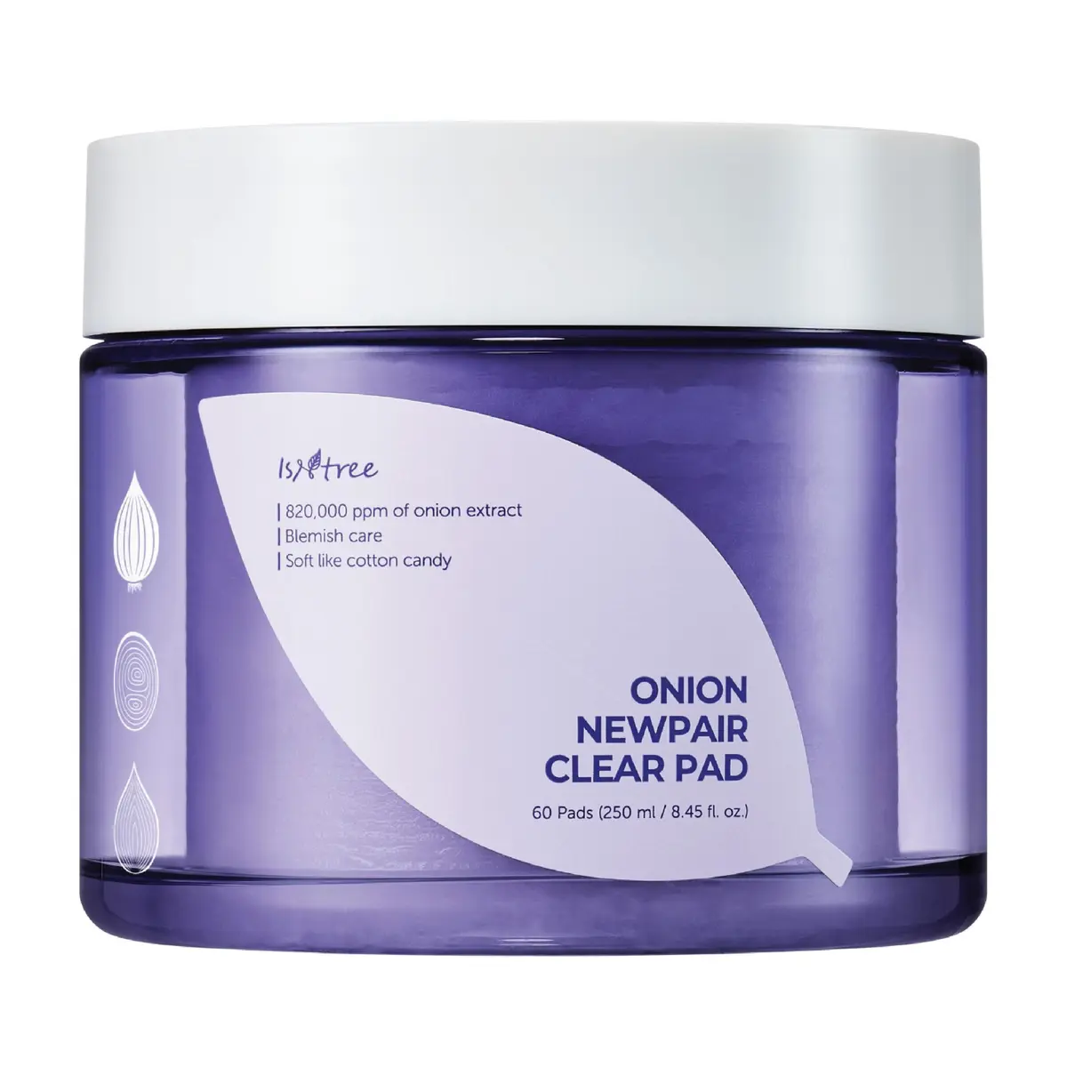 Isntree Onion Newpair Clear Pad, 60 stk.