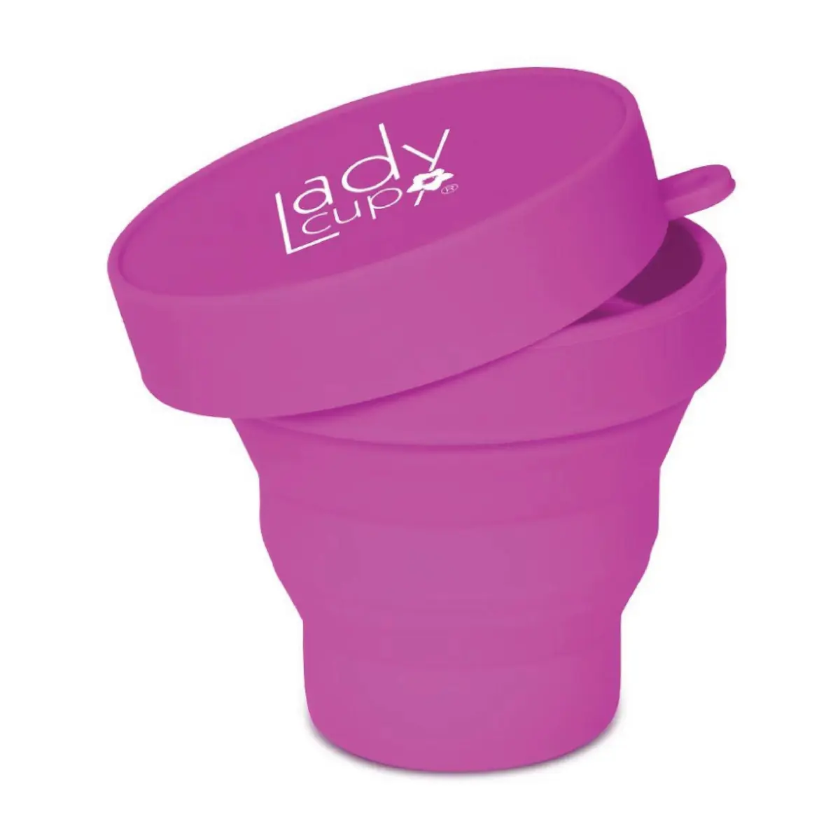 LadyCup Revolution Steriliseringskopp for menskopp, Rosa, 1 stk.