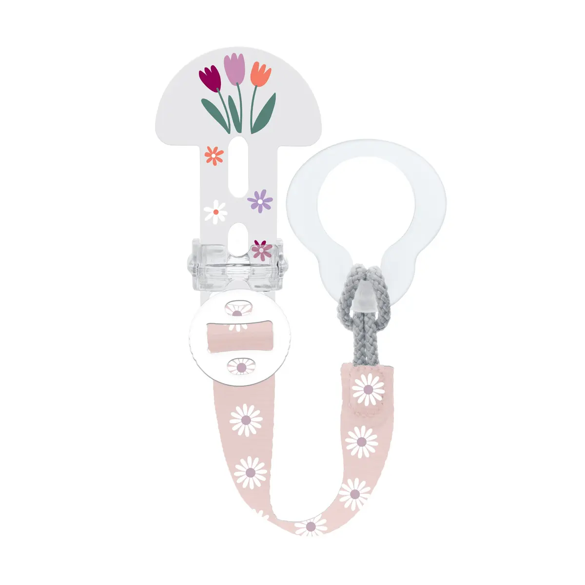 MAM Clip It Smokkesnor, Rosa, 1 stk.