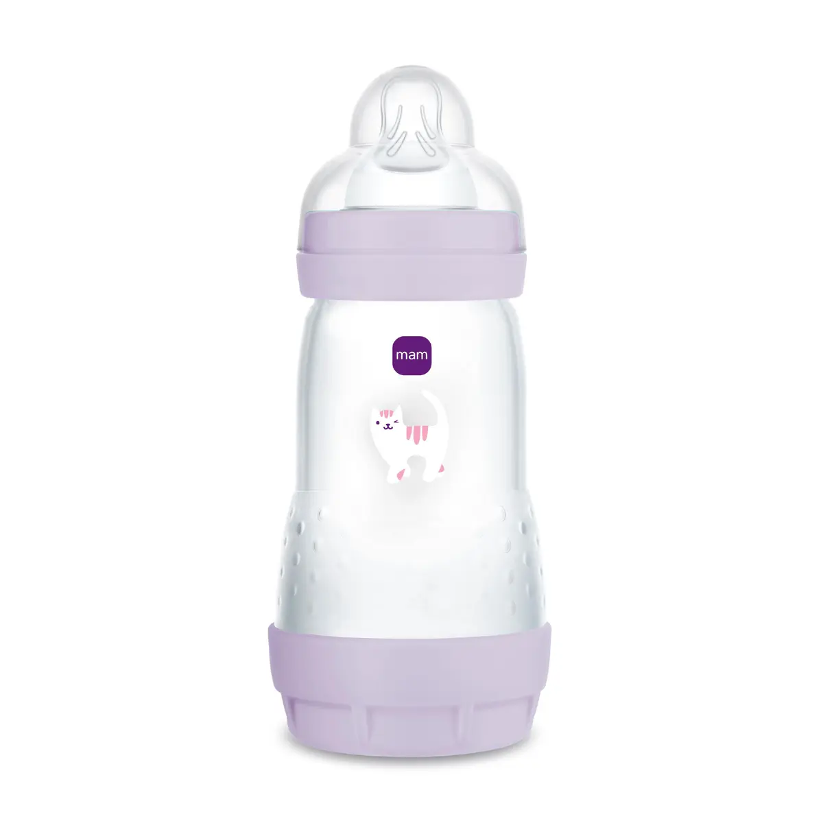 MAM Easy Start Anti-Colic Tåteflaske, Lilla, 260 ml