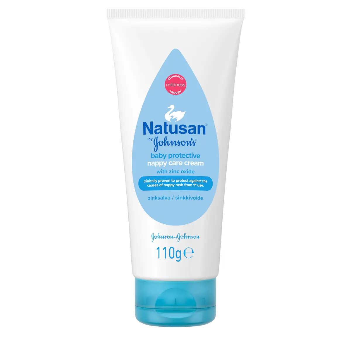 Natusan by Johnson's® Nappy Care Cream with Zinc, 110 g