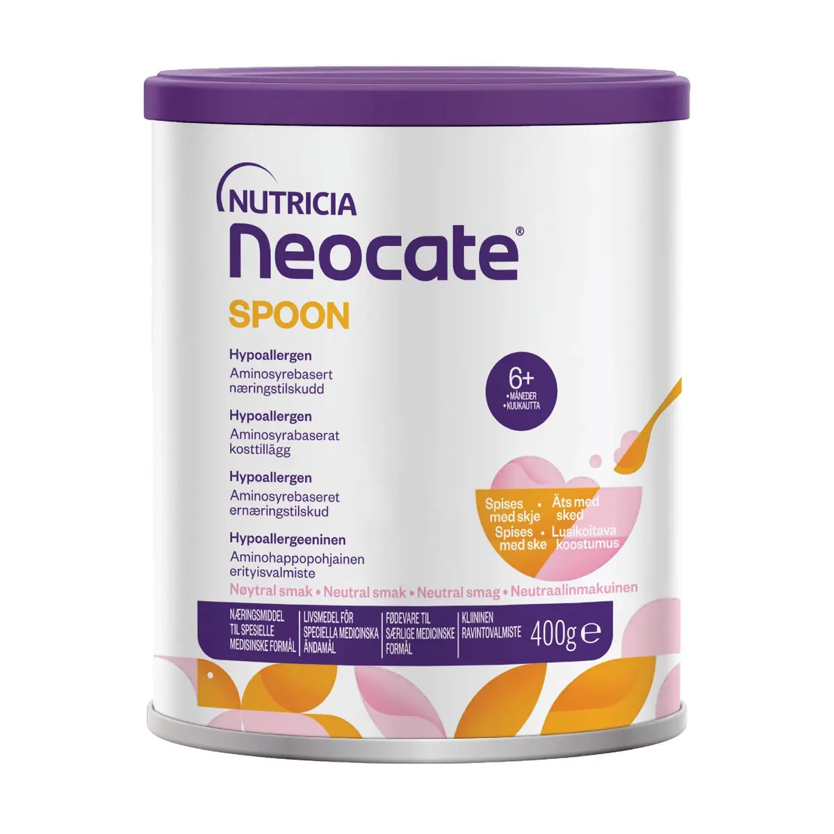 Neocate Spoon næringstilskudd pulver, 400 g
