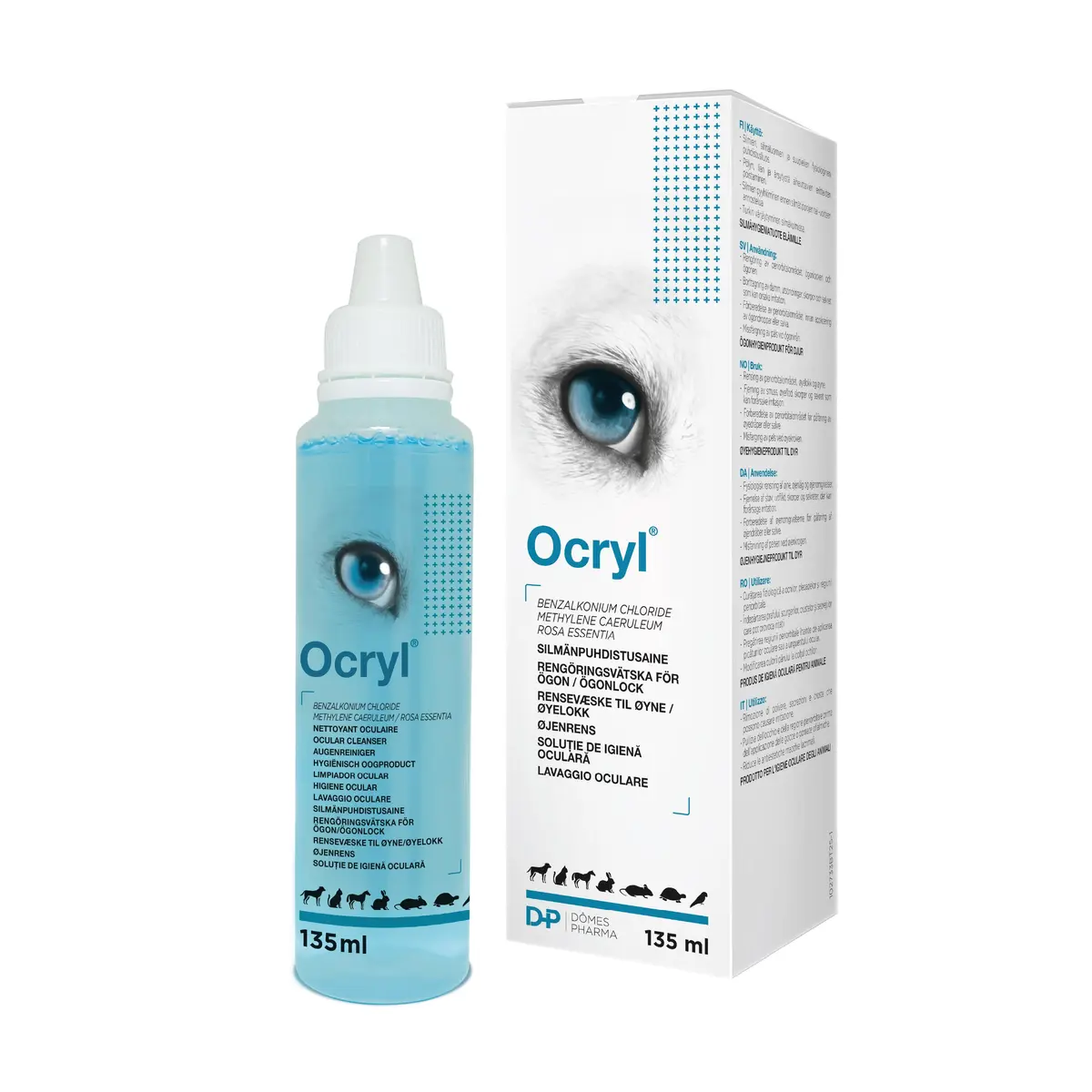 Ocryl Øyerens, 135 ml