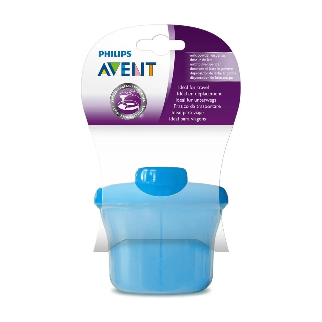 Philips Avent Melkepulver Dispenser, Blå, 1 stk.
